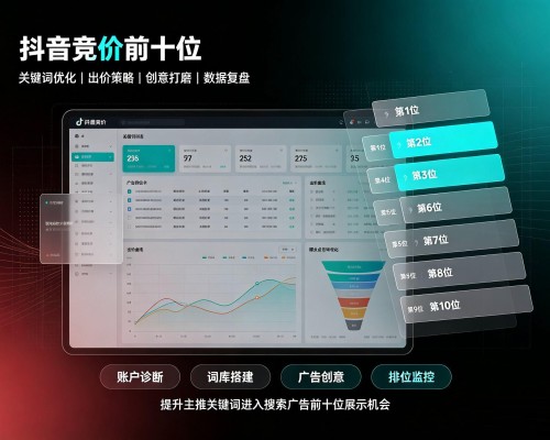 杜集抖音搜索竞价