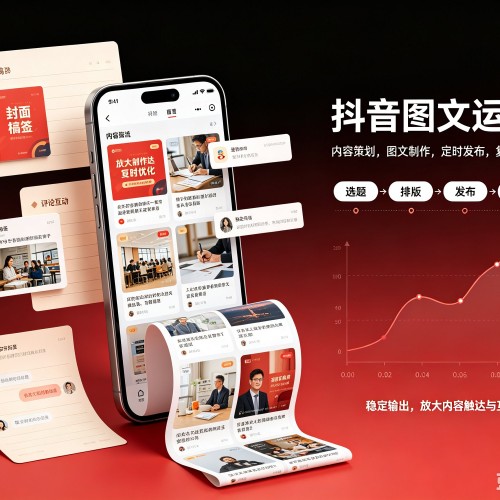 杜集抖音图文代运营服务